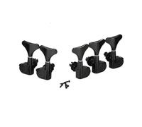 Pioli Accordatura Per Chitarra 5 Pezzi Di Meccaniche Piroli E Chiavi Di Accordatura 2L3R O 2R3L Per Basso Elettrico A 5 Corde(Black,2L3R)