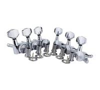 Pioli Accordatura Per Chitarra 6 Pezzi 6R 6L 3R3L Meccaniche Autobloccanti Per Chitarra Elettrica Stile LP SG(6R1)