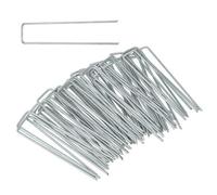 Pioli Ancoraggio Terra a 100 Pezzo 200x25mm Campeggio Chiodo di Zincato Caldo