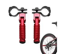 Pioli del piede motociclistico - pioli del piede bici | Piedal PEG posteriori in metallo | Pedali telaio per moto | Fedi pieghevoli Step Pêgs per biciclette, scooter, motociclette | Poggiale posterior