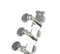 Pioli for chitarra a 12 corde 6R6L con chiusura cromata | Accordatori cromati con manopole for lo scambio di chitarre acustiche a 12 corde