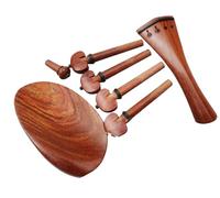 Pioli mentoniera per violino in palissandro Full Size 4/4 Raccordi per violino Accessori per violino per mano destra e sinistra accessori per violino