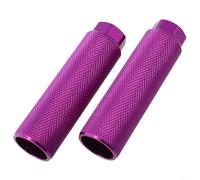Pioli per bici in lega di alluminio, adatti per assi da 9 mm e 9 mm, per modelli di bici da strada, montagna e bici da pista (viola)