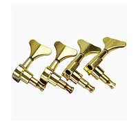 Pioli per Chitarra 2R2L Golden 4 Corde Basso Elettrico Acustico Accordatura Piroli Teste Di Macchine