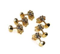 Pioli per Chitarra 3L3R Gold Chitarra Acustica Stile Aperto Piroli Per Chitarra A 6 Corde Accessori Per Teste Di Macchine