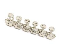 Pioli per Chitarra 6-in-line Nickel Guitar Tuners Machine Heads Tuning Pegs Keys Set Per ST/per Parte Di Chitarra Stile For For TL