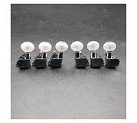 Pioli per Chitarra 6 Pcs Guitar String Tuning Pegs Machine Heads Pulsante Bianco Per Chitarra Elettrica (Color : 3R3L)