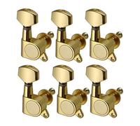Pioli per Chitarra 6pcs Oro Chiuso Corde Per Chitarra Acustica Accordatura Piroli Chiavi Sintonizzatore Teste Di Macchine Quadrate