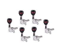 Pioli per Chitarra 6R Guitar String Tuning Pegs Tuner Machine Head Keys Adatto Per Parti Di Chitarra Elettrica Con Corde In Acciaio