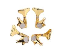 Pioli per Chitarra Basso Elettrico A 4 Corde 2R2L Sintonizzatori Sigillati Tuning Pegs Machine Heads Parti Di Ricambio (Color : 01)