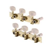 Pioli per Chitarra Chiave Per Pirolo Per Accordatura Con Bottone A Corda Per Chitarra Da 2 Pezzi Per Chitarra Acustica A 6 Corde