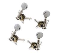 Pioli per Chitarra Chitarra In Metallo Ukulele Machine Head String Tuning Pegs Key Tuner Per Parti Di Ricambio Per Chitarra Ukulele
