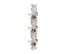 Pioli per Chitarra Classica in Resina e Metallo, Argento | Mano Mancina, per Donna, Tocco Saldo, Migliora Suono delle Corde, Accessori per Chitarra