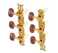 Pioli per Chitarra Classica, Set di Accordatori in Metallo Dorato e Meccaniche ABS per Accessori per Strumenti Musicali