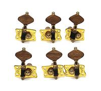 Pioli per Chitarra Corde Per Chitarra Acustica Da 6 Pezzi Tuning Pegs Guitar Machine Head Con Manico In Legno