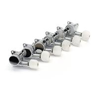 Pioli per Chitarra Piroli Per Accordatura Con Blocco Della Chitarra Sintonizzatori Meccaniche Rapporto Di Trasmissione 1:19 Parti Per Piroli Per Chitarra (Color : 6 Left)