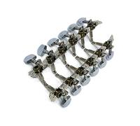 Pioli per Chitarra Piroli Per Accordatura Per Chitarra Rapporto Di Trasmissione 6L6R 1:15 Parti Di Ricambio Per Accordatori Per Chitarra Elettrica O Acustica