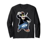 Piolo Gamba Pete Putrid Cartoon Vintage Cattivo Maglia a Manica