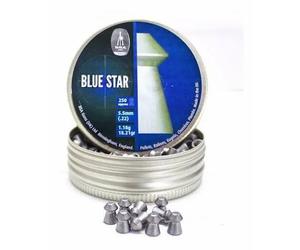 Piombini 4.5mm Bsa blue star per carabiba aria compressa plombs plinking co2