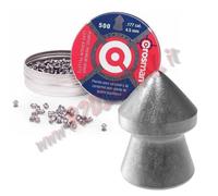 PIOMBINI CROSMAN POINTED CAL 4.5 .177 DIABOLO DA CACCIA ARIA COMPRESSA PALLINI