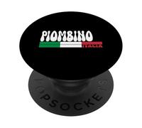 PIOMBINO City Italia Vintage Bandiera Italia per gli amanti dei viaggi PopSockets PopGrip Adesivo