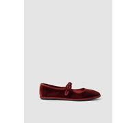 PIOMBO, Ballerine Rosse Con Cinturino, Donna, Rosso, Taglia: 38