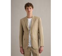 PIOMBO, Blazer In Puro Lino Beige Slim Fit, Uomo, Beige, Taglia: 50