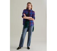 PIOMBO, Camicia Check Colletto Button-down, Donna, Multicolor, Taglia: 38