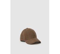 PIOMBO, Cappello A Quadri Marrone, Uomo, Marrone, Taglia: ONE SIZE