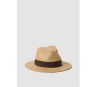 PIOMBO, Cappello Beige In Misto Tessuto Carta, Uomo, Marrone, Taglia: M