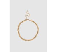 PIOMBO, Collana Dorata Intrecciata, Donna, Oro, Taglia: ONE SIZE