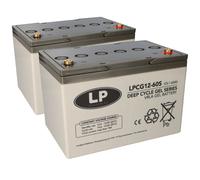 Piombo Gel Batteria 2x 12V 60Ah Compatibile Con Sedia e-Mobil Seniorenmobil Ughi