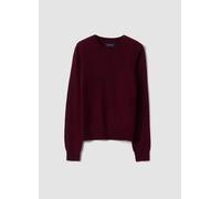 PIOMBO, Maglia Rossa In Pura Lana A Girocollo, Donna, Rosso, Taglia: S