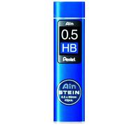 Piombo meccanico a matita Pentel Ain Stein 0,5 mm HB 40 cavi (C275-HB) IMPORT...