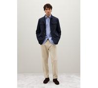 PIOMBO, Pantaloni In Cotone Elasticizzato Beige Carrot Fit, Uomo, Beige, Taglia: 48