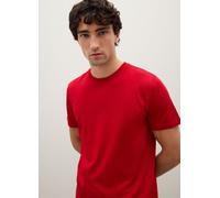 PIOMBO, T-shirt In Puro Cotone Rosso, Uomo, Rosso, Taglia: XL