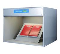 PioMue Cabina di ispezione del Colore Tessile con Luce LED 4LightSources+45°Grandstand
