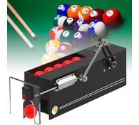 PioMue Distributore Automatico di Palle da Biliardo, simulatore di Allenamento per Il Lancio di Palle da Biliardo, Allenamento di Biliardo, Servizio di 600 Palle/Ora, Registrazione in Tempo Reale