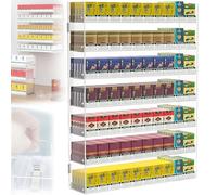 PioMue Espositore per Sigarette, espositore da Parete in Acrilico per supermercati e minimarket, spingitore Automatico per Sigarette per minimarket 10Packs-50 * 56cm