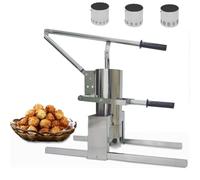 PioMue Formatrice Manuale per polpette con 3 stampi 13cm/5in-B