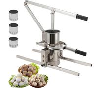 PioMue Formatrice per polpette Regolabile con 3 stampi 13cm/5in-B