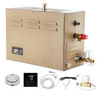 PioMue Generatore di Vapore per Doccia/Spa Domestica, con sistemas di Scarico Automatico per ridurre Il calcare, Potenza Opzionale da 3 a 18 kW, erogatore a spruzzo aromatico 10.5KW