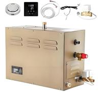 PioMue Generatore di Vapore per Sauna Commerciale con sistemas di autodrenaggio, Temperatura Regolabile da 95 a 131 °F,Macchina per Doccia a Vapore in Acciaio Inossidabile 10.5KW