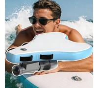 PioMue Kit 2 in 1 con Scooter subacqueo e Bodyboard, Barca a Getto d'Acqua Gonfiabile elettrica per Piscina + Scooter subacqueo, 16000 mAh, 10 velocità, per Paddle Surf, Snorkeling e Nuoto 500W
