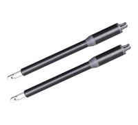 PioMue Kit apricancello Automatico, Kit operatore per Doppio cancello per impieghi gravosi, apricancello Elettrico a Doppio Braccio con Telecomando per cancelli a Doppia Anta Battente