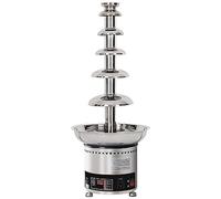 PioMue Macchina per Fontana di Cioccolato, Macchina per Cioccolata Calda, 4/5/6/7 Livelli, Temperatura Regolabile, Acciaio Inossidabile 304, Facile da Montare per Feste e Matrimoni 7layers