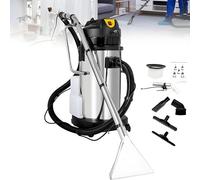 PioMue Macchina per la Pulizia di tappeti Commerciali, aspirapolvere per liquidi e Solidi 3 in 1 per la Pulizia di tappeti/Pavimenti/Auto, aspirazione 1034 W 230 mbar 40L/10.56gal