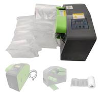 PioMue Macchina per pluriball, generatore Automatico di Cuscini gonfiabili per imballaggio, gonfiaggio ad Alta efficienza, Soluzione di spedizione efficiente Machine+4Rollsx300mGourdFilm