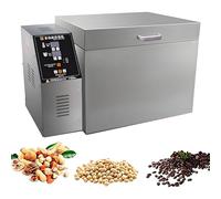 PioMue Macchina per tostare Il caffè Commerciale, tostatrici per caffè con temporizzazione Automatica, Padella Antiaderente per cuocere caffè, Castagne, Arachidi, Cereali Type10