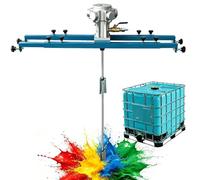 PioMue Miscelatore Pneumatico per contenitori IBC, Vernici 5Cylinder
